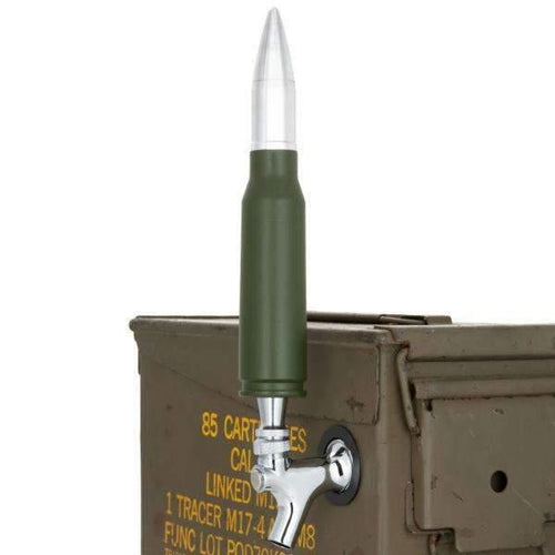 Lucky Shot USA - Beer Tap Handle - 25mm Bushmaster - Olive Drab