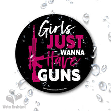 Cargar imagen en el visor de la galería, Lucky Shot USA - Decal Sticker - Girls Just Wanna Have Guns
