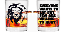 Load image into Gallery viewer, Lucky Shot - .308 Bullet Whisky Glass - Everyone wants to eat
