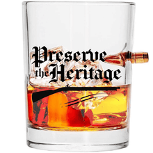 Load image into Gallery viewer, Lucky Shot - .308 Bullet Whisky Glass - Preserve the heritage
