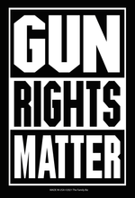 Carica l&#39;immagine nel visualizzatore di Gallery, Lucky Shot USA - Rectangle Magnet - Gun Rights Matter
