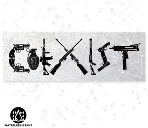 Lucky Shot™ - Co-Exist Decal