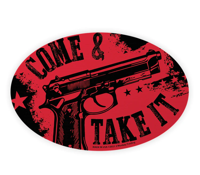 Lucky Shot™ - Come & Take It Gun Decal