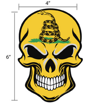Load image into Gallery viewer, Lucky Shot™ - Don&#39;t Tread on Me Punisher Decal
