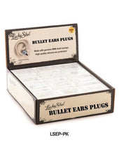 Laden Sie das Bild in den Galerie-Viewer, Lucky Shot USA - Bullet Ear Plugs 9mm Display 24 sets
