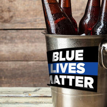 Cargar imagen en el visor de la galería, Lucky Shot USA - Rectangle Magnet - Blue Lives Matter
