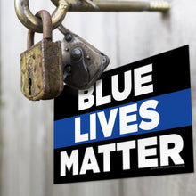 Carica l&#39;immagine nel visualizzatore di Gallery, Lucky Shot USA - Rectangle Magnet - Blue Lives Matter
