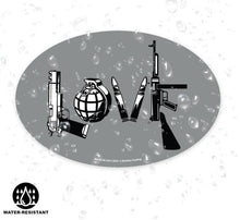 Load image into Gallery viewer, Lucky Shot USA - Oval Magnet - Gun Love - Lucky Shot Europe
