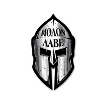 Load image into Gallery viewer, Lucky Shot™ - Molon Labe Helmet Decal
