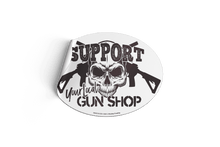 Cargar imagen en el visor de la galería, Lucky Shot - Support Your Local Gun Shop Decal - Lucky Shot Europe
