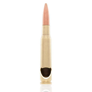 Lucky Shot USA - .50 Cal BMG Bullet Bottle Opener Blister Pack