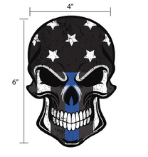 Charger l&#39;image dans la galerie, Lucky Shot™ - Thin Blue Line Punisher Decal
