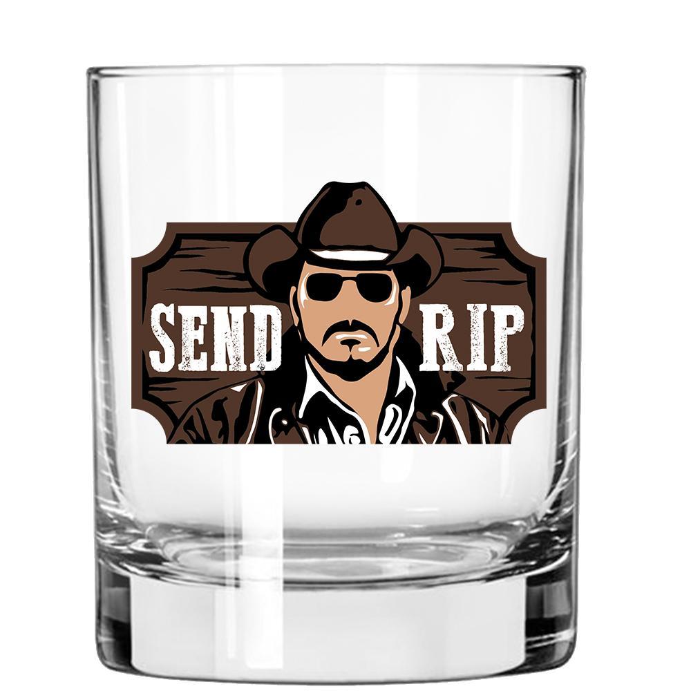 Lucky Shot USA - Americana Whisky Glass - Send RIP