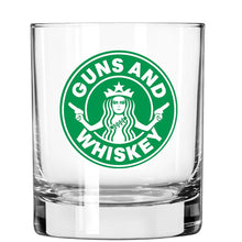 Cargar imagen en el visor de la galería, Lucky Shot USA - Americana Whisky Glass - Guns and Whiskey
