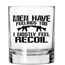 Load image into Gallery viewer, Lucky Shot USA - Whisky Glass - Men Have Feelings Too

