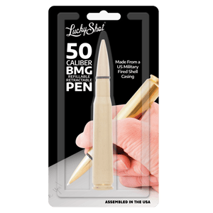 Lucky Shot USA - Bullet Twist Pen 50 Cal Blister pack