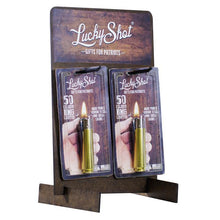 Load image into Gallery viewer, Lucky Shot USA - 50 Cal Lighter Blister Pack Display with 12 pcs
