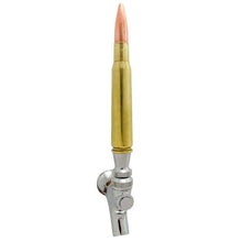 Load image into Gallery viewer, Lucky Shot USA - Beer Tap Handle - 50 Cal BMG - Brass
