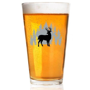Lucky Shot USA - Pint Glass - Deer Scene