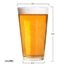 Load image into Gallery viewer, Lucky Shot USA - Pint Glass - Hunting Life Silhouette
