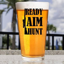 Load image into Gallery viewer, Lucky Shot USA - Pint Glass - Ready Aim Hunt
