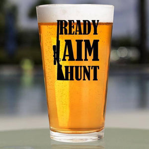 Lucky Shot USA - Pint Glass - Ready Aim Hunt