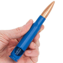 Load image into Gallery viewer, Lucky Shot USA - .50 Cal BMG Bullet Bottle Opener - Blue
