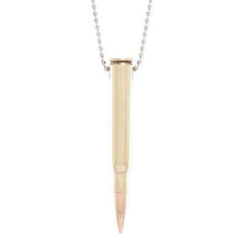 Load image into Gallery viewer, Lucky Shot USA - Ball Chain Bullet Necklace - .223
