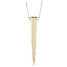Charger l&#39;image dans la galerie, Lucky Shot USA - Ball Chain Bullet Necklace - 30.06
