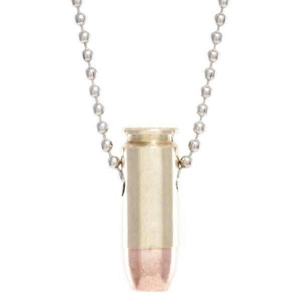 Lucky Shot USA - Ball Chain Bullet Necklace - .40