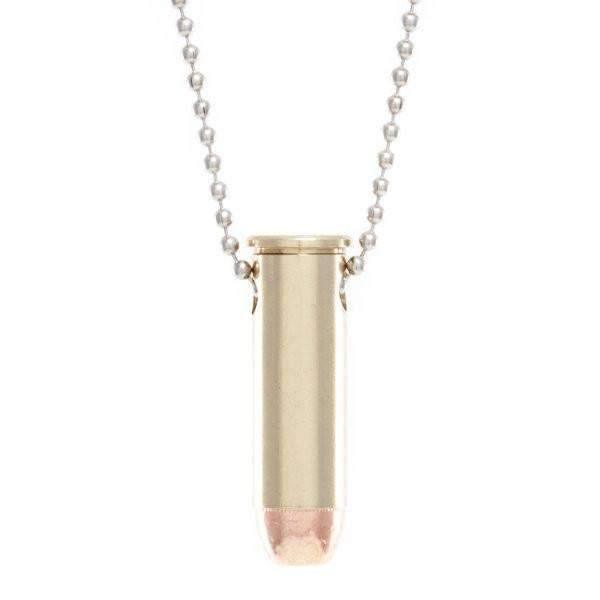 Lucky Shot USA - Ball Chain Bullet Necklace - 44 Mag