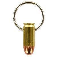 Load image into Gallery viewer, Lucky Shot USA - Bullet Keychain - 9mm Brass

