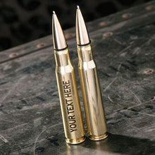 Cargar imagen en el visor de la galería, Lucky Shot USA - Bullet Twist Pen 50 Cal - Brass
