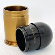 Cargar imagen en el visor de la galería, Lucky Shot USA - 40MM Shot Glass in Brass
