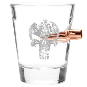 Lucky Shot USA - Bullet Shot Glass - .308 Projectile - Punisher