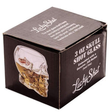 Afbeelding in Gallery-weergave laden, Lucky Shot USA - Skull Shot Glass - .308 Projectile (1.82oz)
