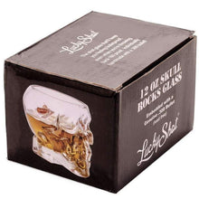 Laden Sie das Bild in den Galerie-Viewer, Lucky Shot USA - Bullet Whisky Skull Glass - .308
