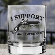 Cargar imagen en el visor de la galería, Lucky Shot USA - Whisky Glass - 2nd Amendment Percussion Pistol
