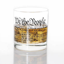 Cargar imagen en el visor de la galería, Lucky Shot USA - Whisky Glass - Constitution
