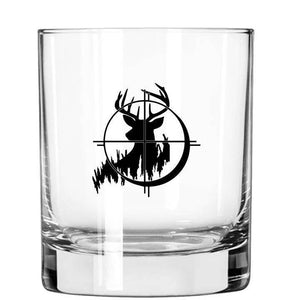 Lucky Shot USA - Whisky Glass - Deer Scope