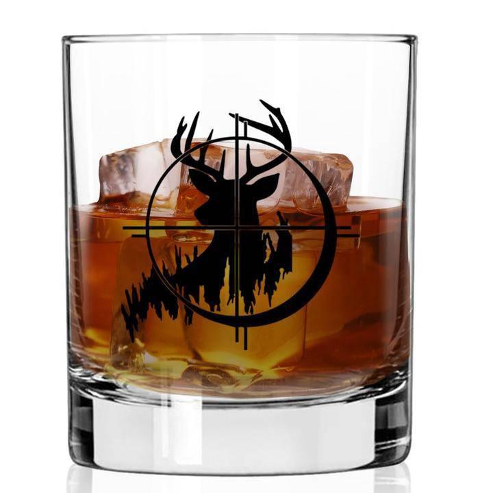 Lucky Shot USA - Whisky Glass - Deer Scope