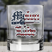Afbeelding in Gallery-weergave laden, Lucky Shot USA - Whisky Glass - Molon Labe Patriotic
