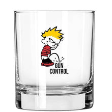 Load image into Gallery viewer, Lucky Shot USA - Whisky Glass - P on Gun Control
