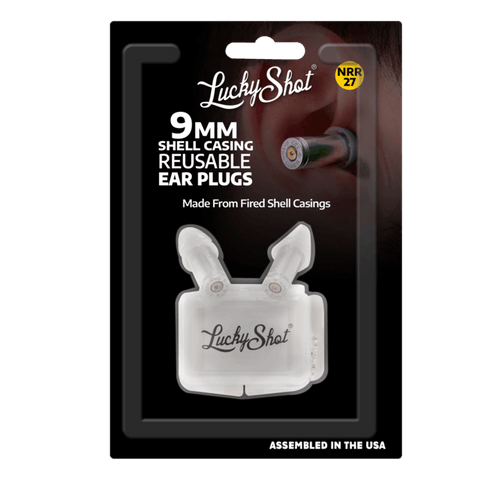Lucky Shot USA - Bullet Ear Plugs 9mm blister pack